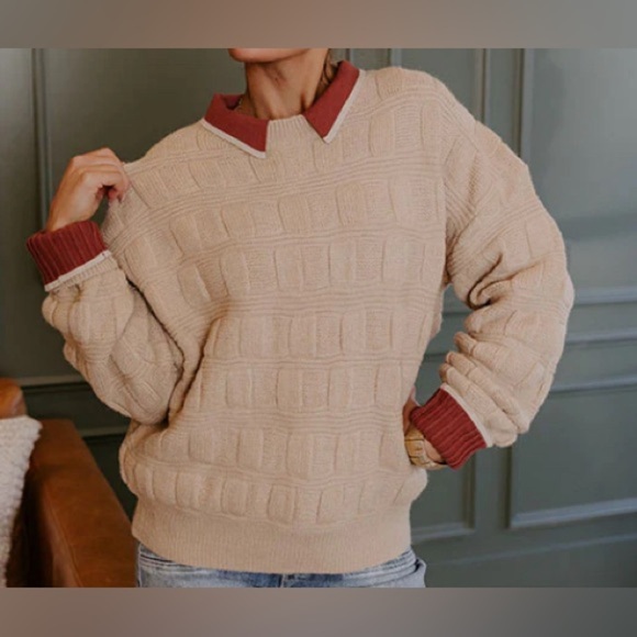 impressions Sweaters - Cozy Beige Sweater